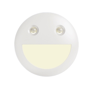 Sensor natlamper med smiley ansigt